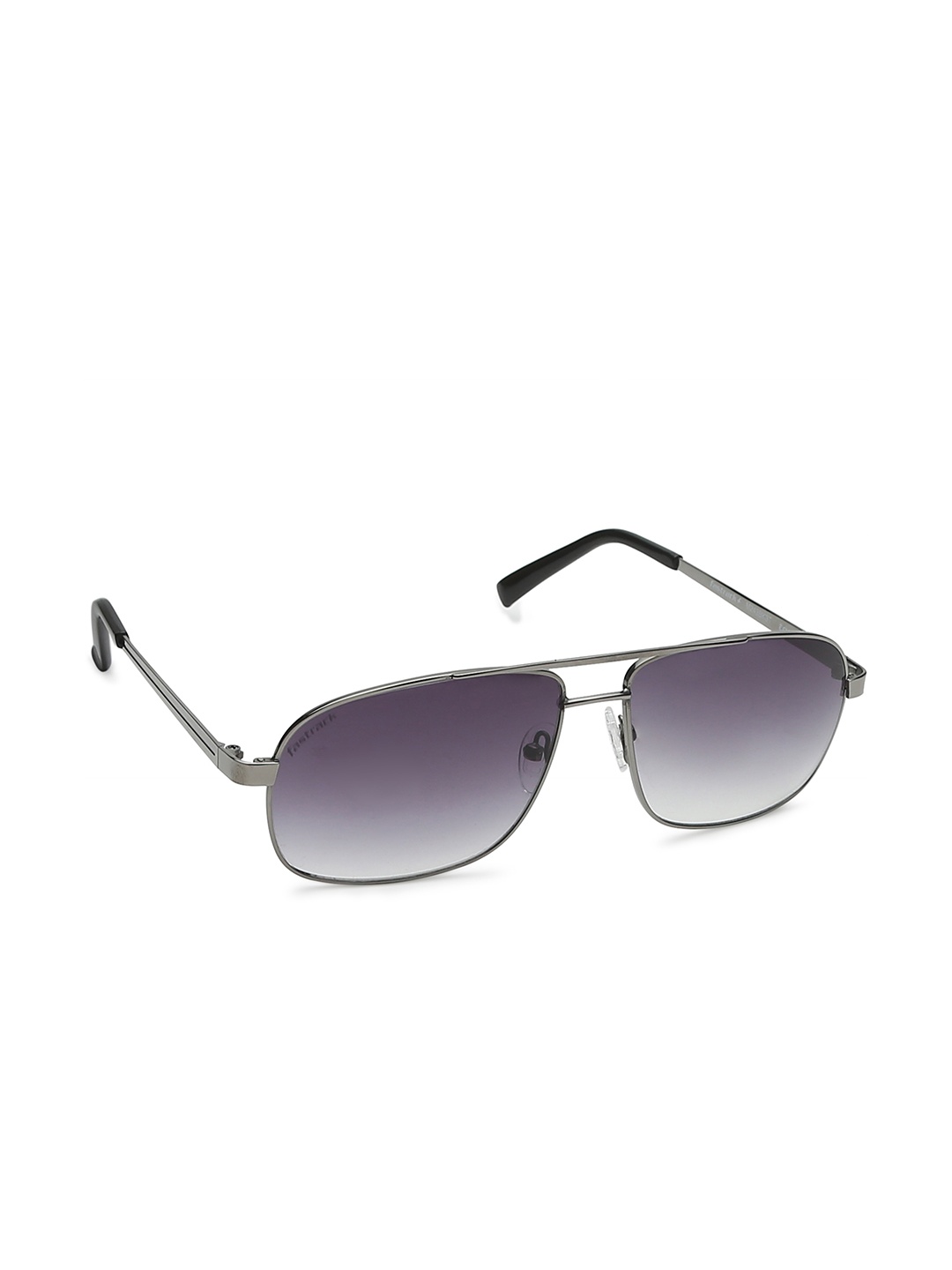 

Fastrack Men Square Sunglasses with UV Protected Lens M243BK3TV, Purple