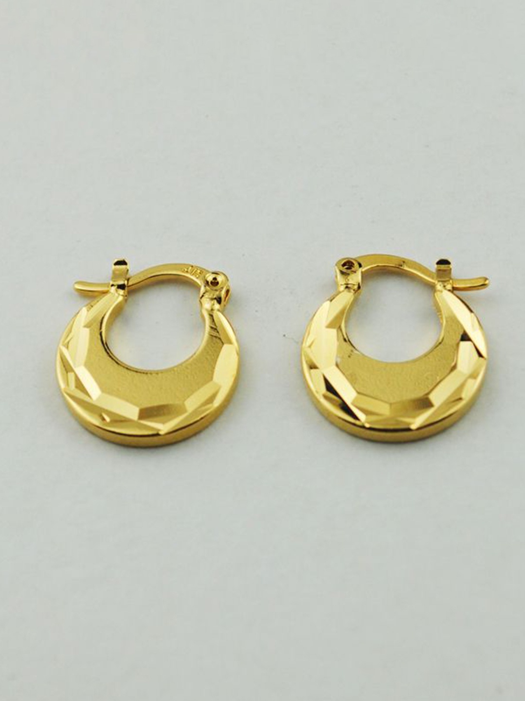 

KRENOZ Circular Ear Cuff Earrings, Gold