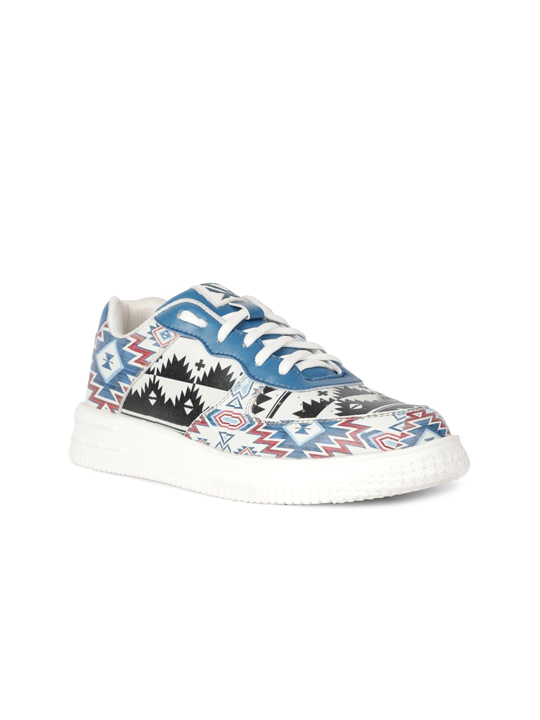 

Liberty Mjh L09 Women Printed Casual Lace-Up Sneakers, White