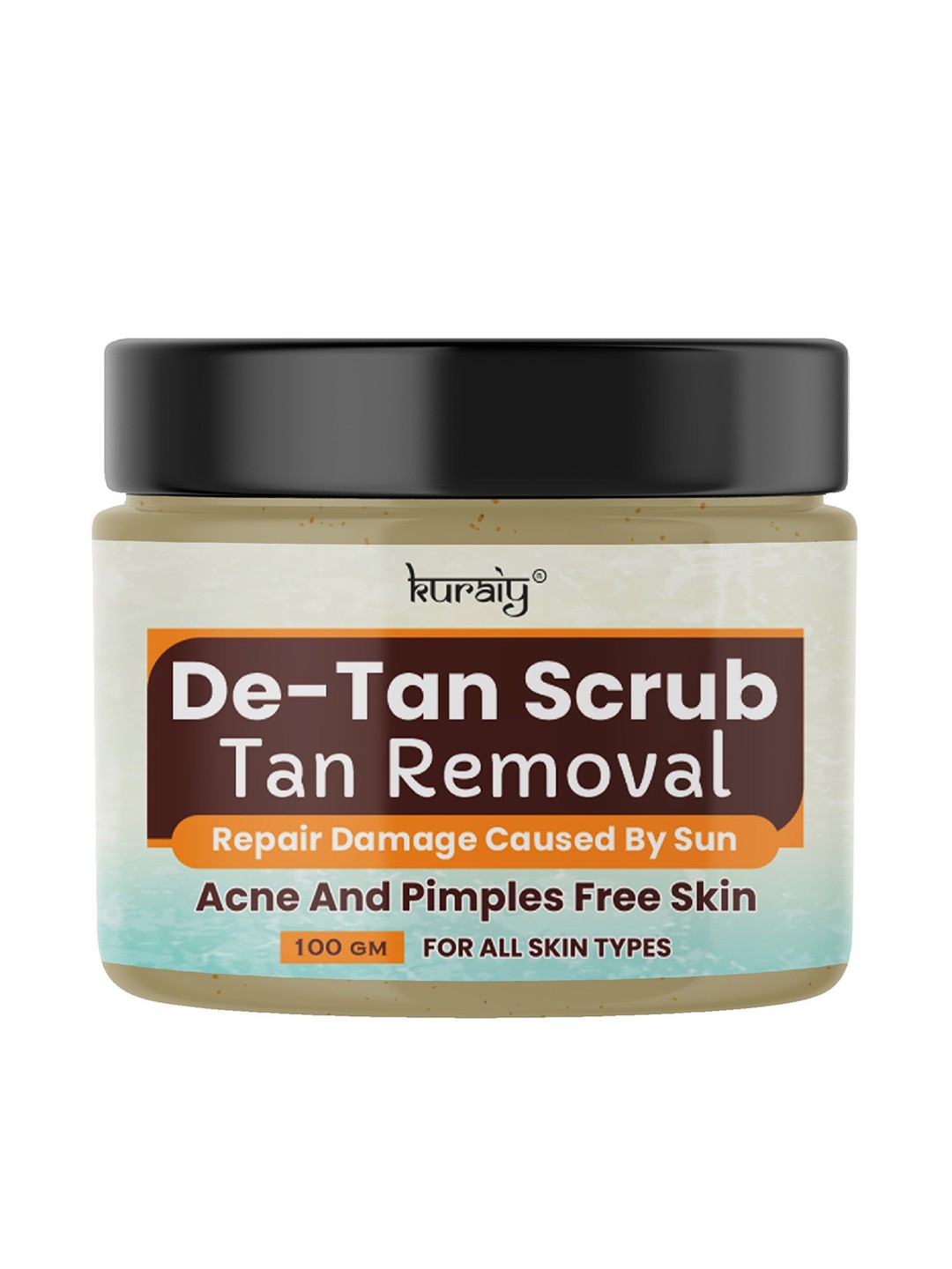

KURAIY Anti-Acne & Tan Removal Face Scrub- 100g, White