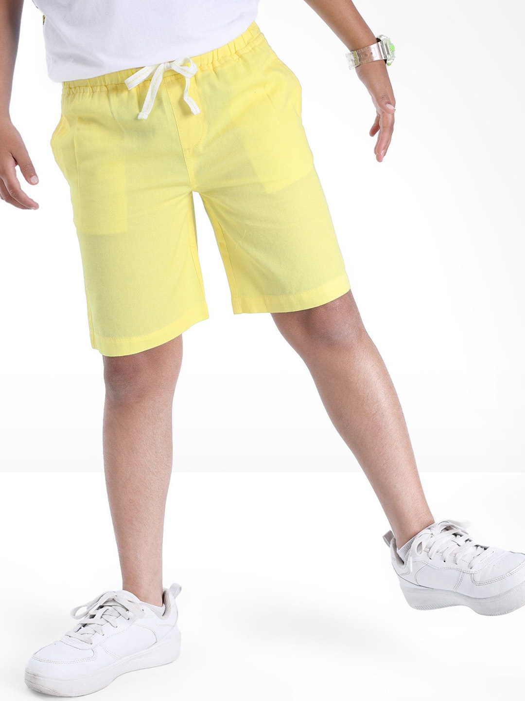 

ARIAS By LARA DUTTA Boys Shorts, Yellow