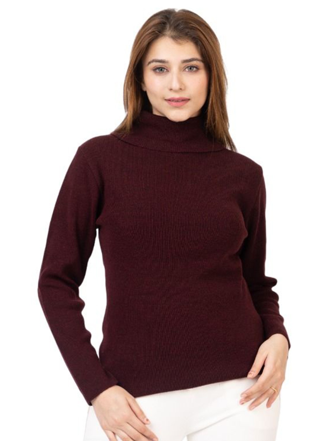 

TWENTY ME Women Pullover, Maroon