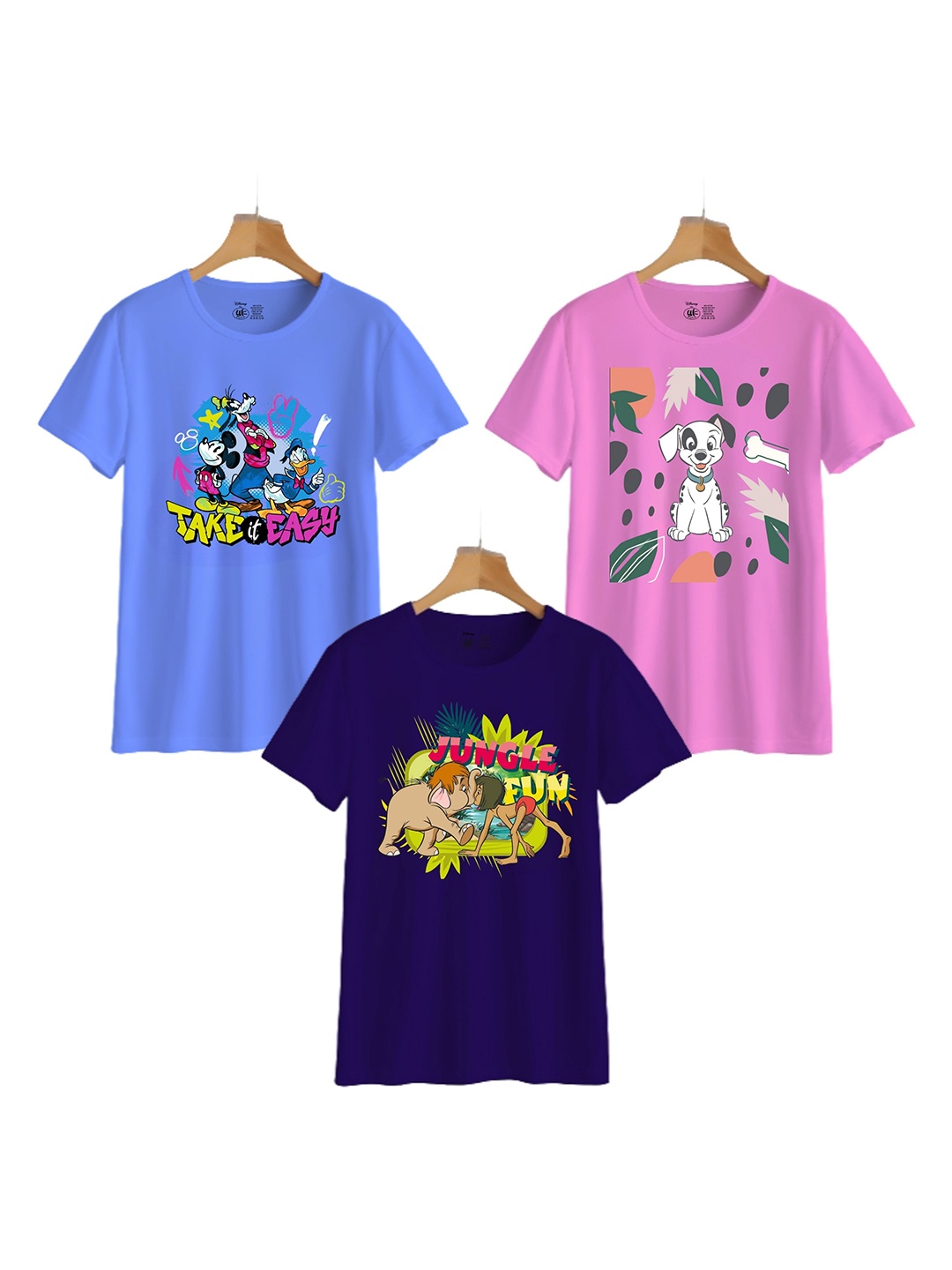 

YK Disney Boys 3 Printed T-shirt, Multi