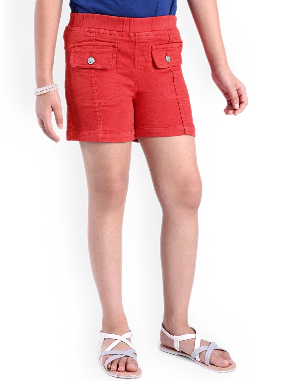 

ARIAS By LARA DUTTA Girls Shorts, Red