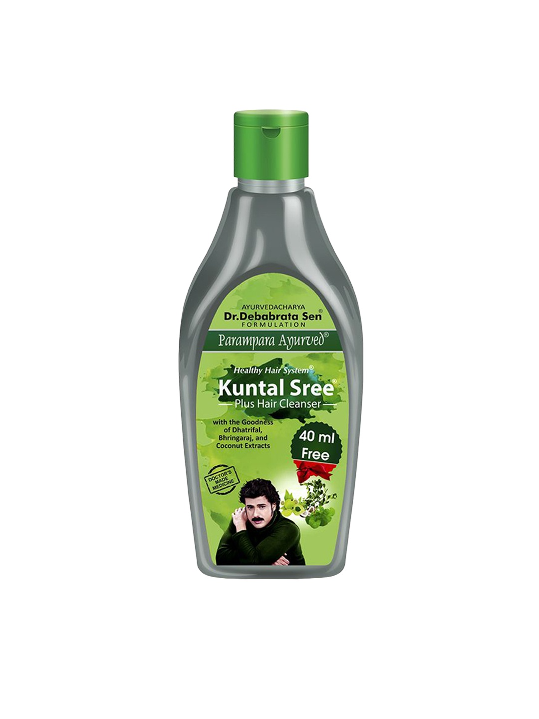 

Parampara Ayurved Kuntal Sree Plus Hair Cleaner- 300ml, Grey