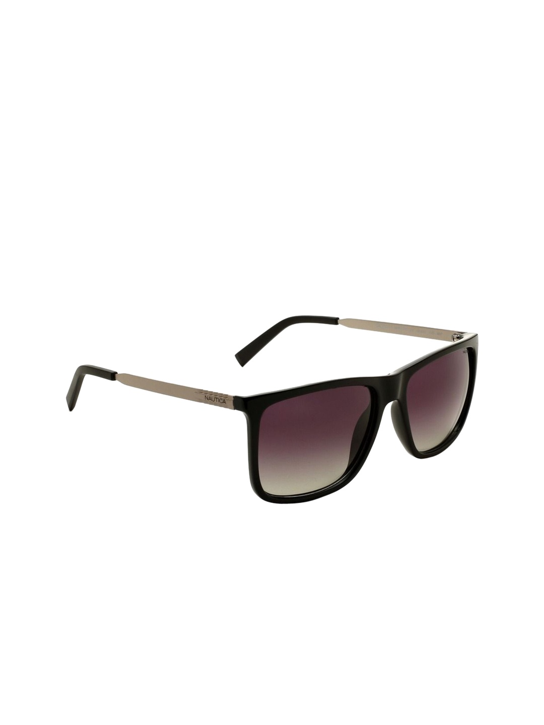 

Nautica Unisex Square Sunglasses with UV Protected Lens, Brown