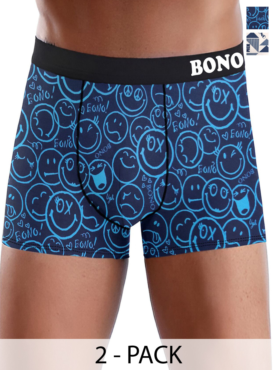 

DISPENSER Pack Of 2 Printed Trunks V1-C10-C11-DG-Printed-M, Blue