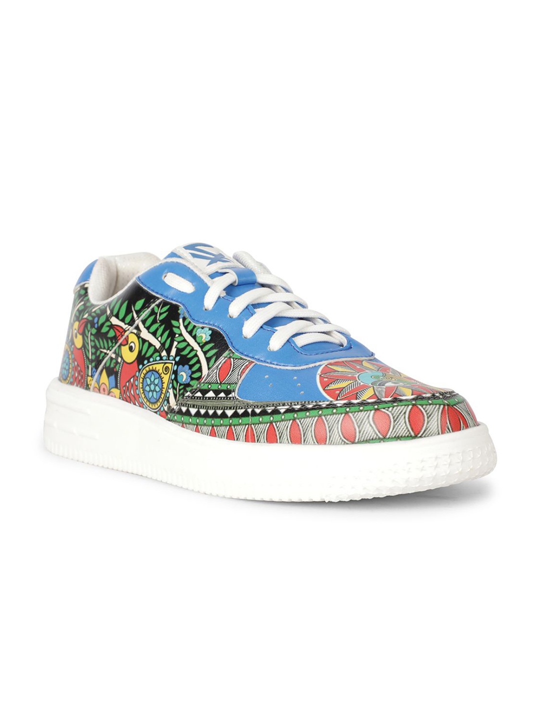 

Liberty Mjh M05 Men Printed Casual Lace-Up Sneakers, White