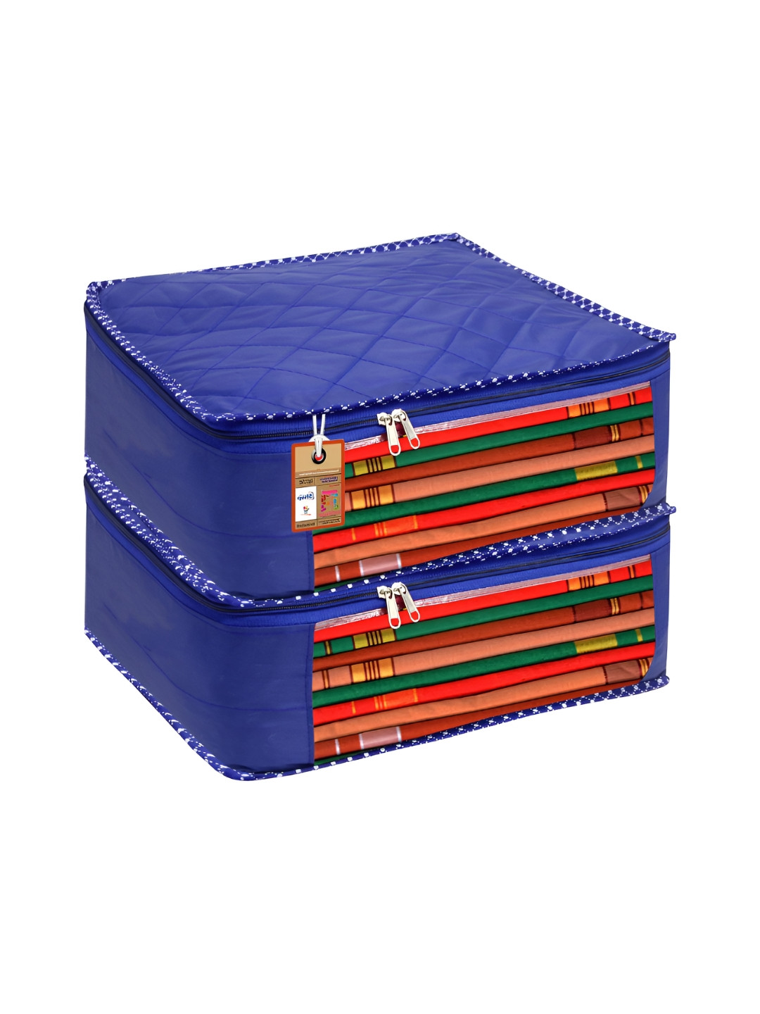 

atorakushon Blue Set of 2 Reusable Multi-Utility Organisers