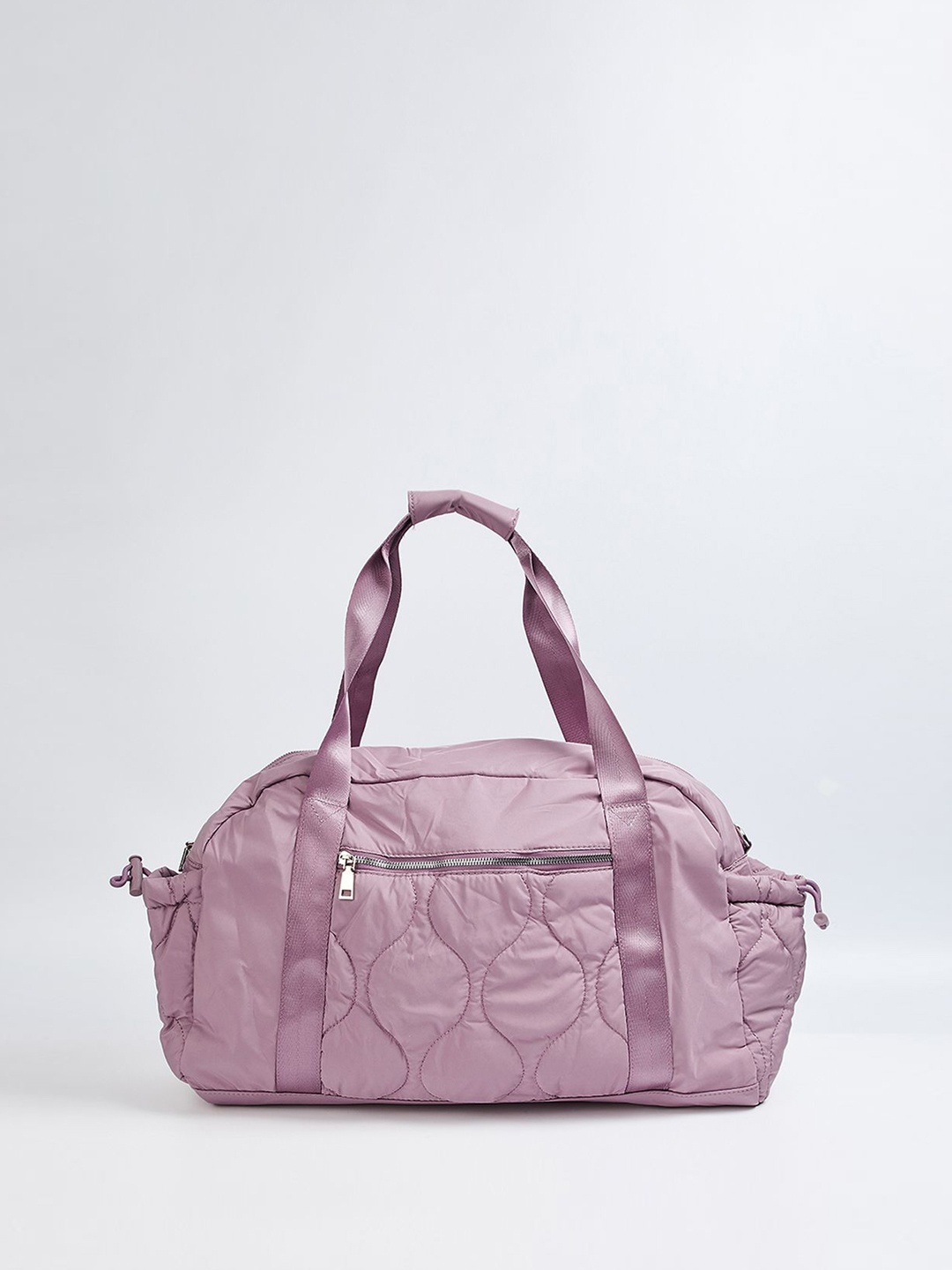 

max Textured Medium Casual Duffel Bag, Purple