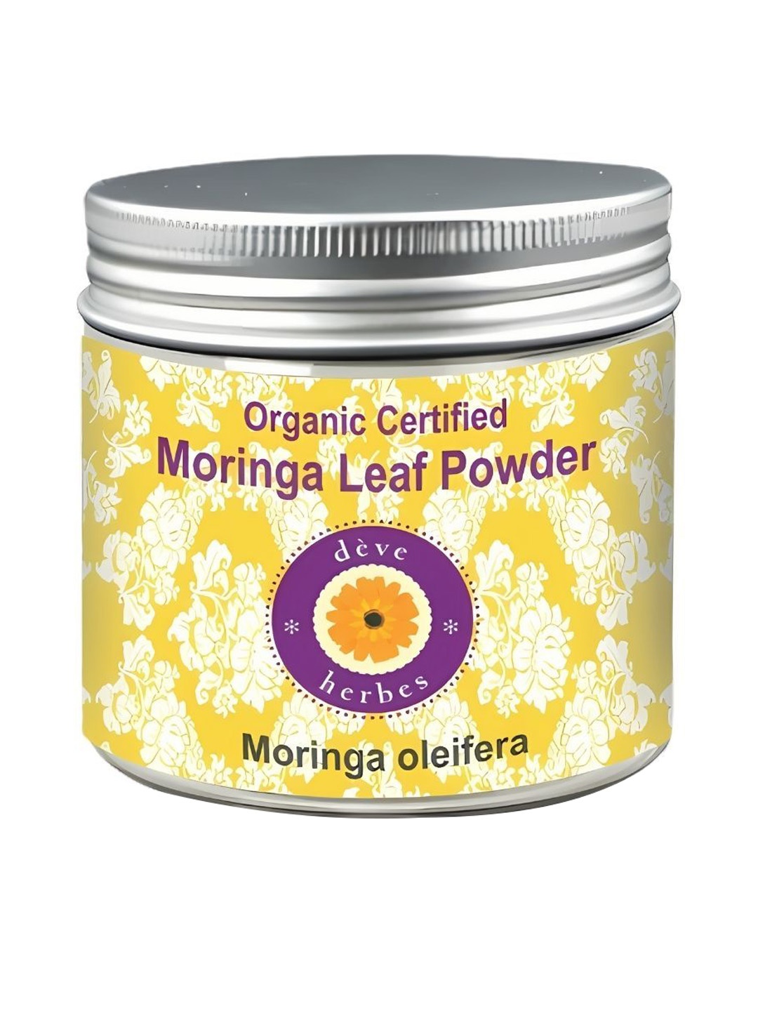 

Deve Herbes Organic Certified Moringa Leaf Powder - 200ml, Green