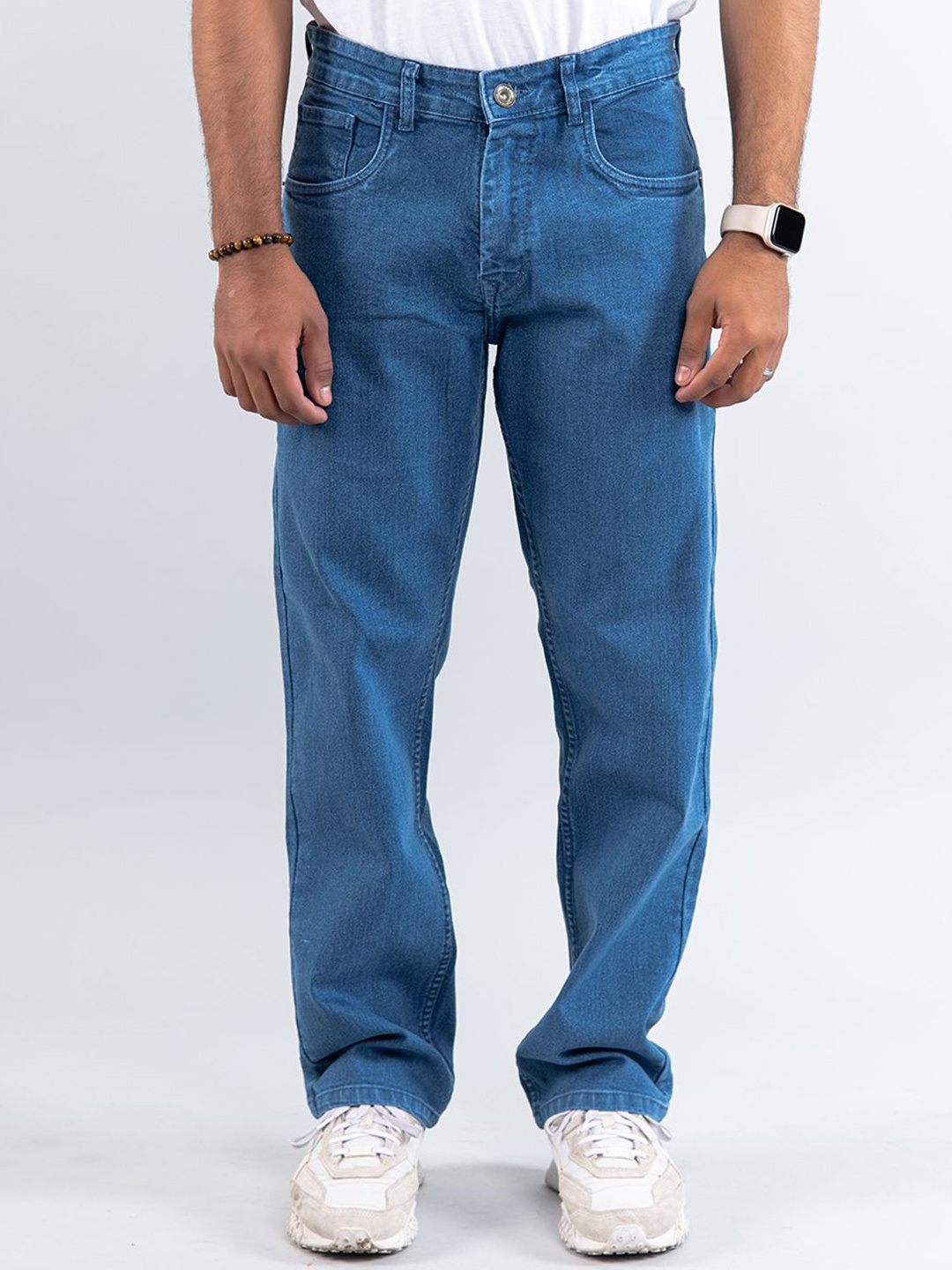 

Tistabene Men Original Straight Fit Stretchable Jeans, Blue