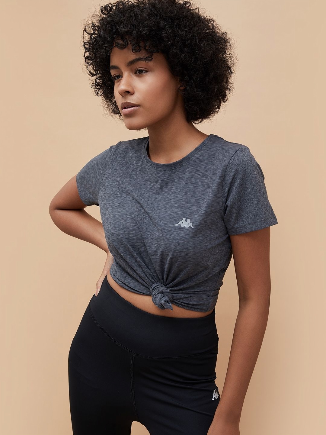 

Kappa Women Cut Outs T-shirt, Olive