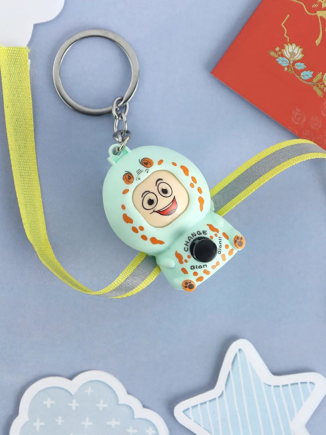 

fnp Emoji Switch Hero Rakhi For Kids Lumba Rakhis, Blue