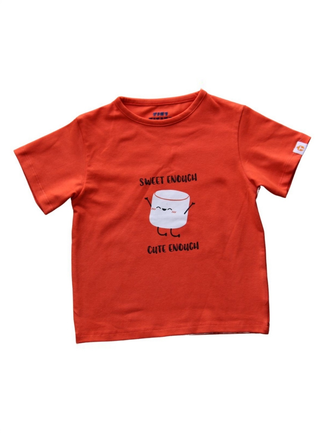 

BAESD Boys Printed Applique T-shirt, Red