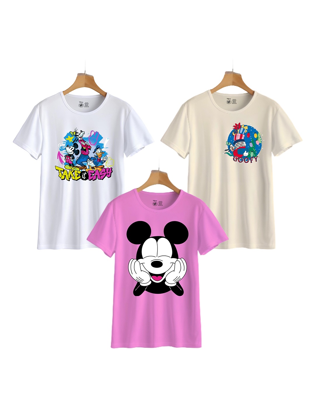 

YK Disney Boys 3 Printed Applique T-shirt, Multi