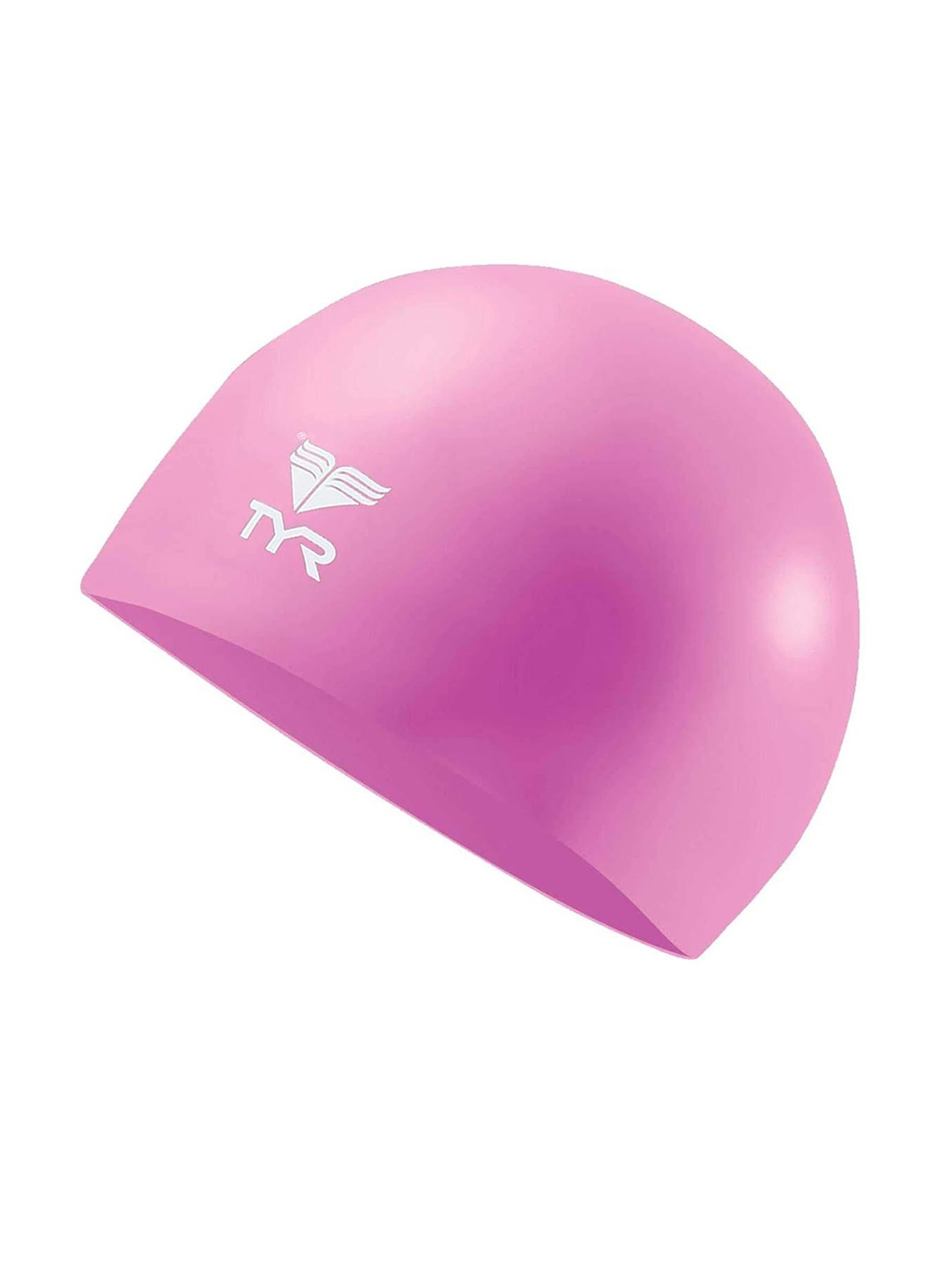 

TYR Blend Junior Pink Wrinkle Free Silicone Swim Cap