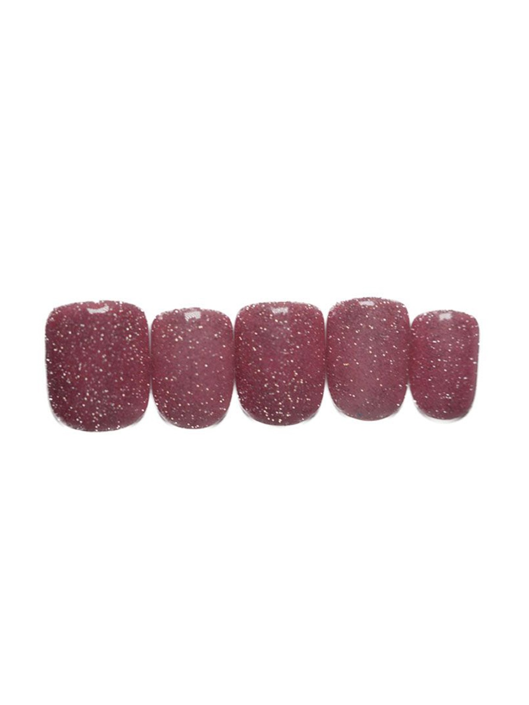 

SOEZI Set Of 24 Reusable Artificial Nails - Jugnu, Pink