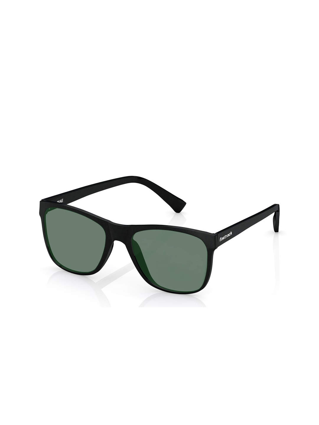 

Fastrack Men Square Sunglasses with Polarised and UV Protected Lens P380GR3PV, Green