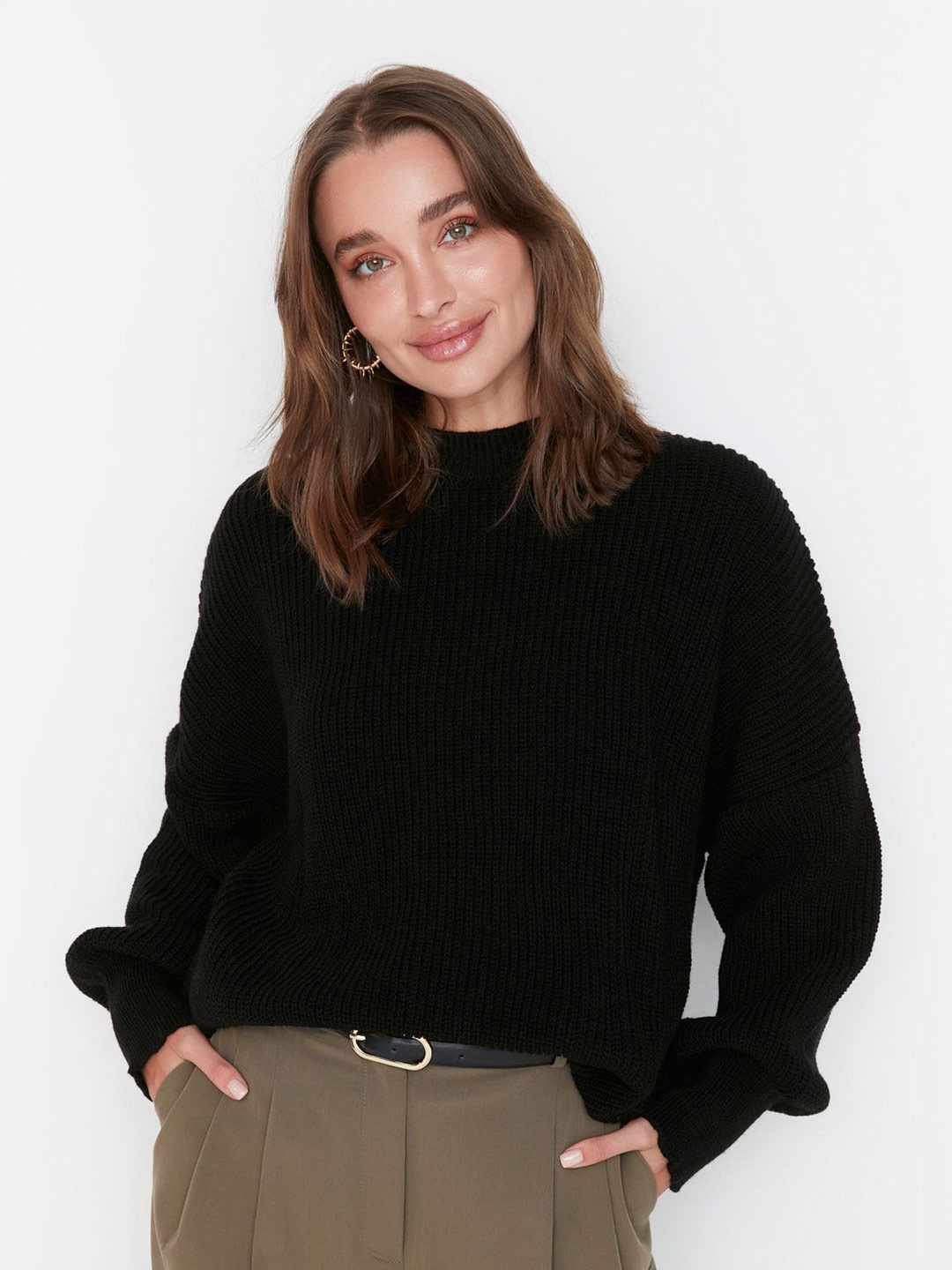 

Trendyol Women Pullover, Black