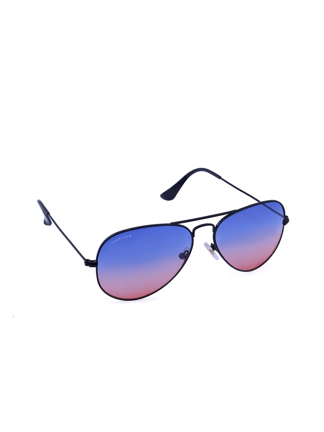 

Fastrack Men Aviator Sunglasses with UV Protected Lens M165BU34V, Blue