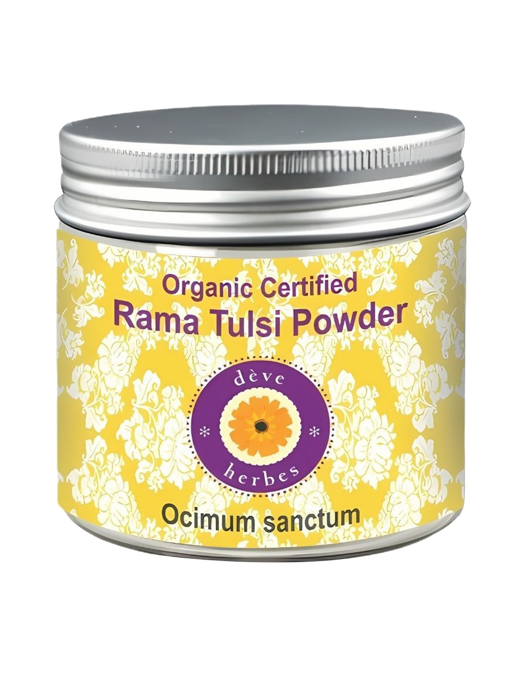 

Deve Herbes Organic Certified Rama Tulsi Powder - 200ml, Brown