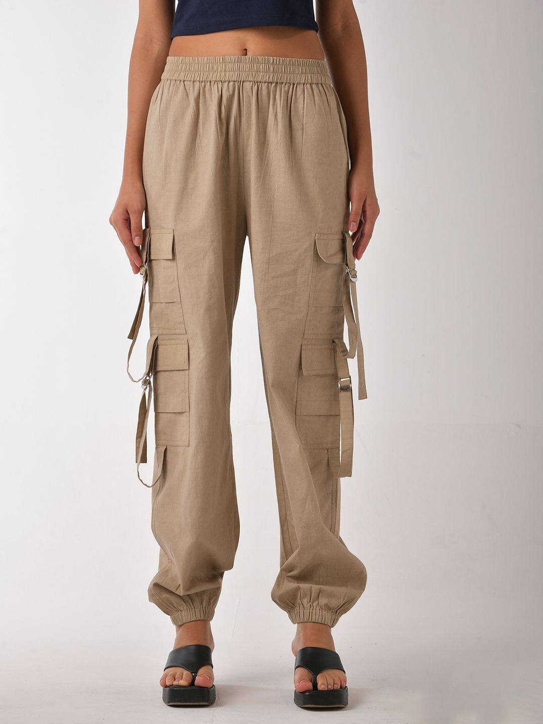 

IZF Cargo Utility Pants, Khaki