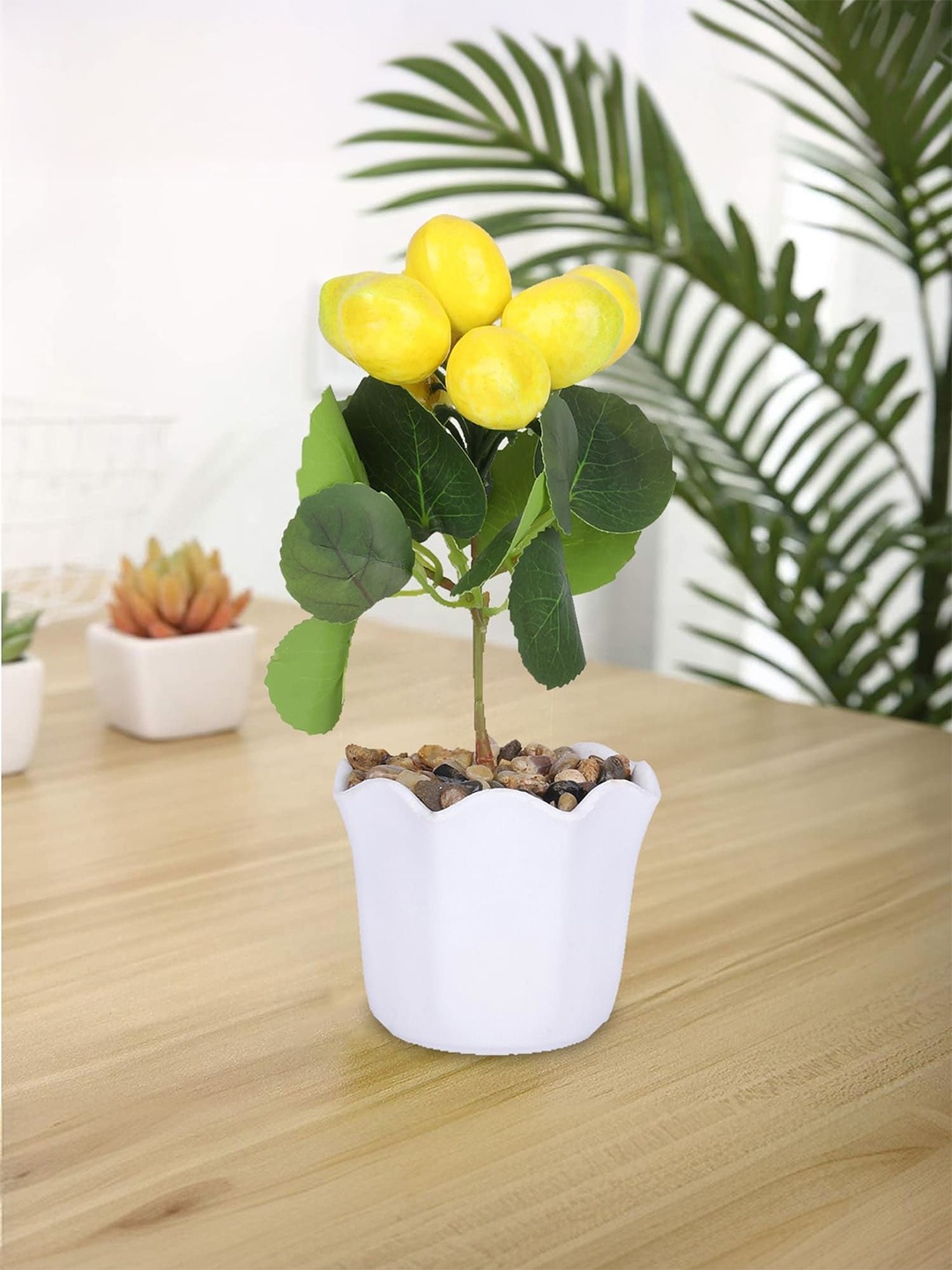 

Ekhasa Green 1 Pieces Artificial Plant With Pot