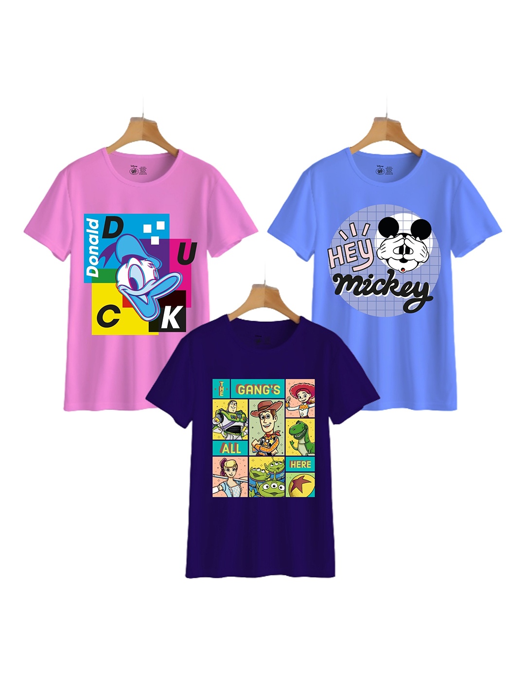 

YK Disney Boys 3 Printed T-shirt, Multi