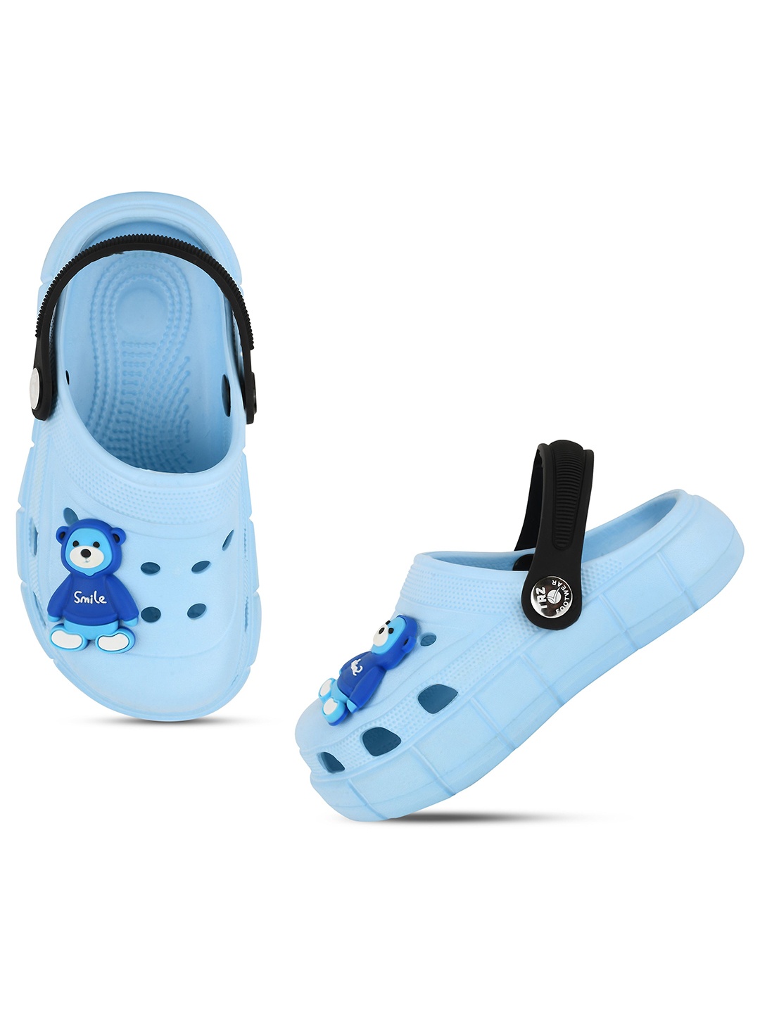 

BAESD Kids Self Design Waterproof Clogs, Blue