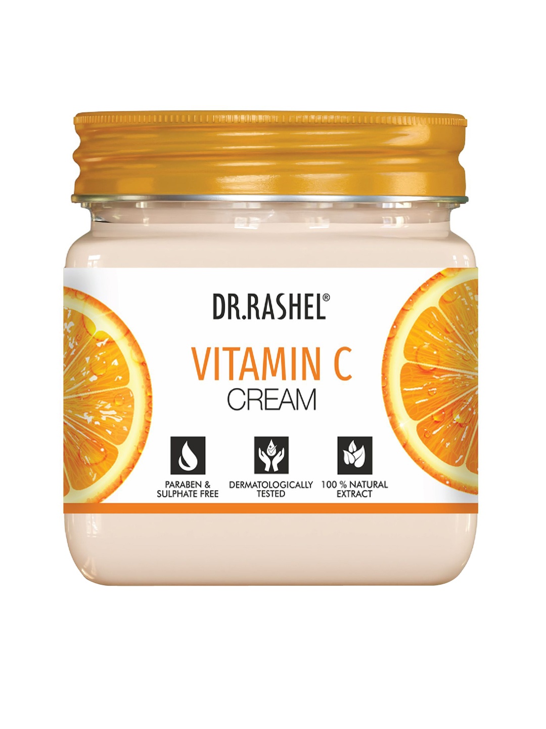 

DR.RASHEL Vitamin C Face & Body Cream For Moisturization- 380 ml