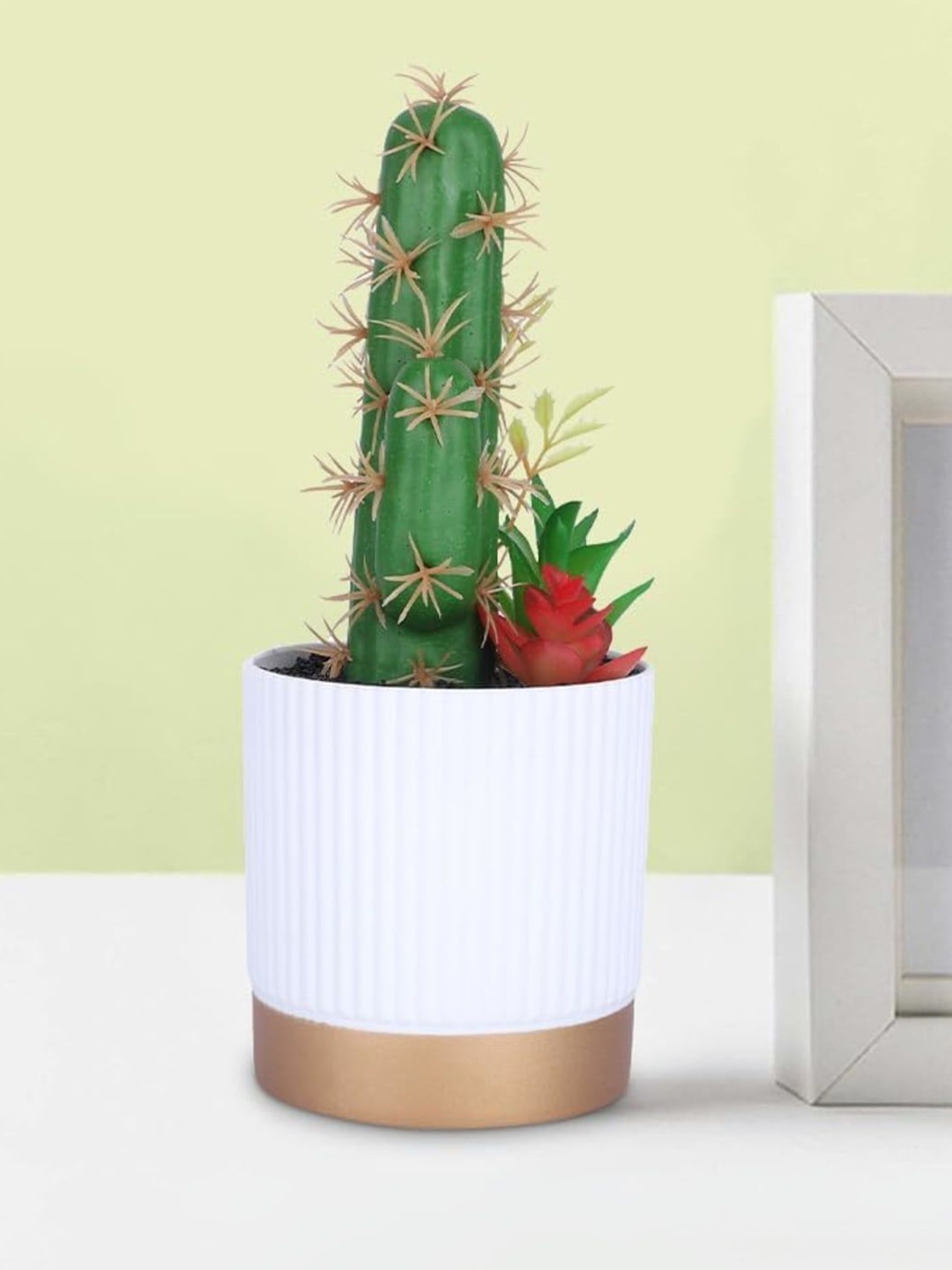 

Ekhasa Green 1 Pieces Artificial Plant With Pot