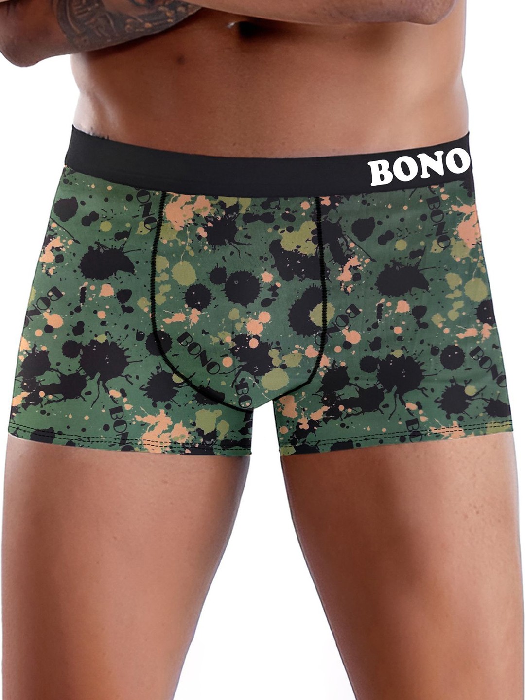 

DISPENSER Printed Breathability Trunks C12-M, Olive