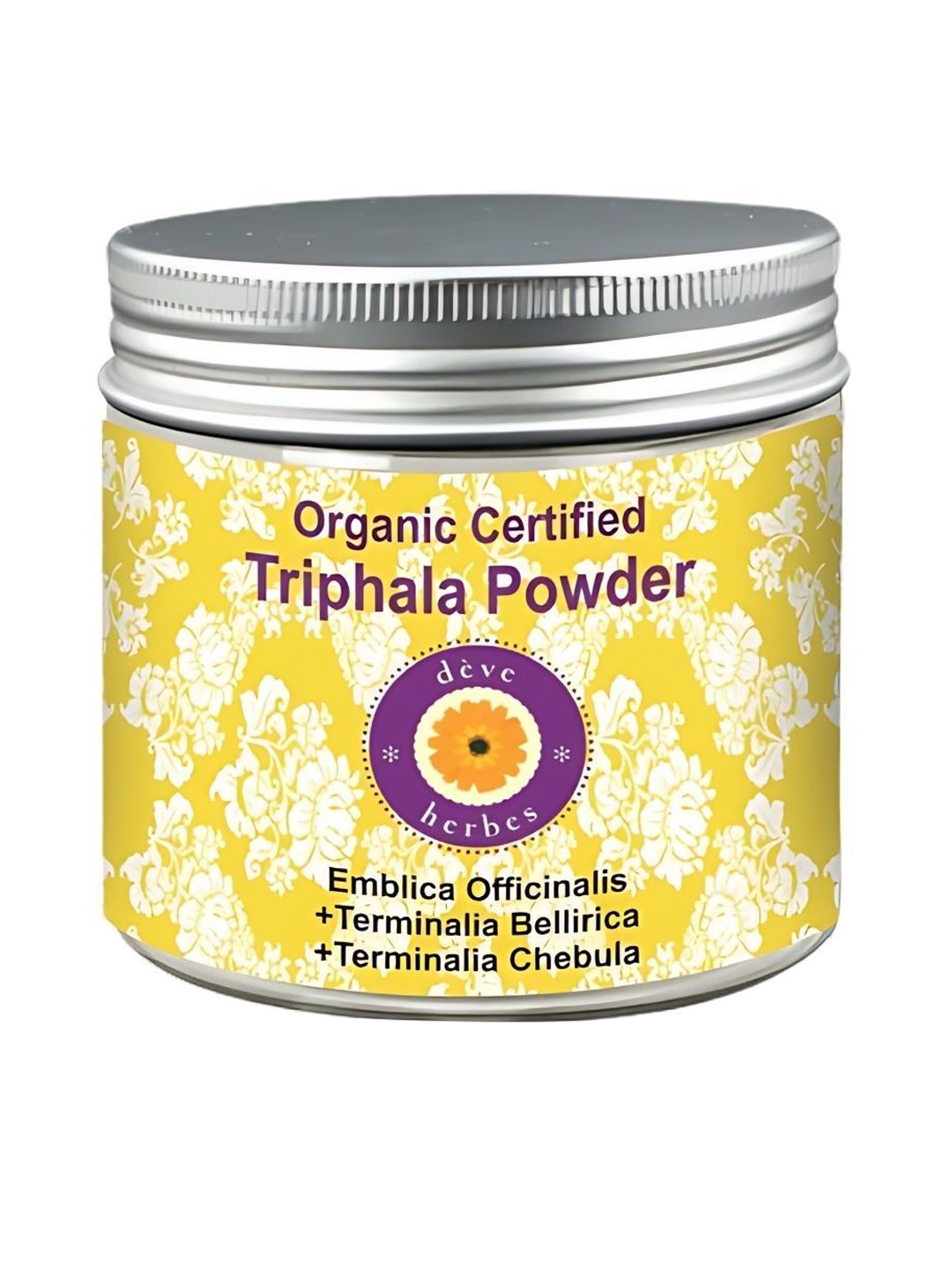 

Deve Herbes Organic Certified Triphala Powder - 100ml, Brown