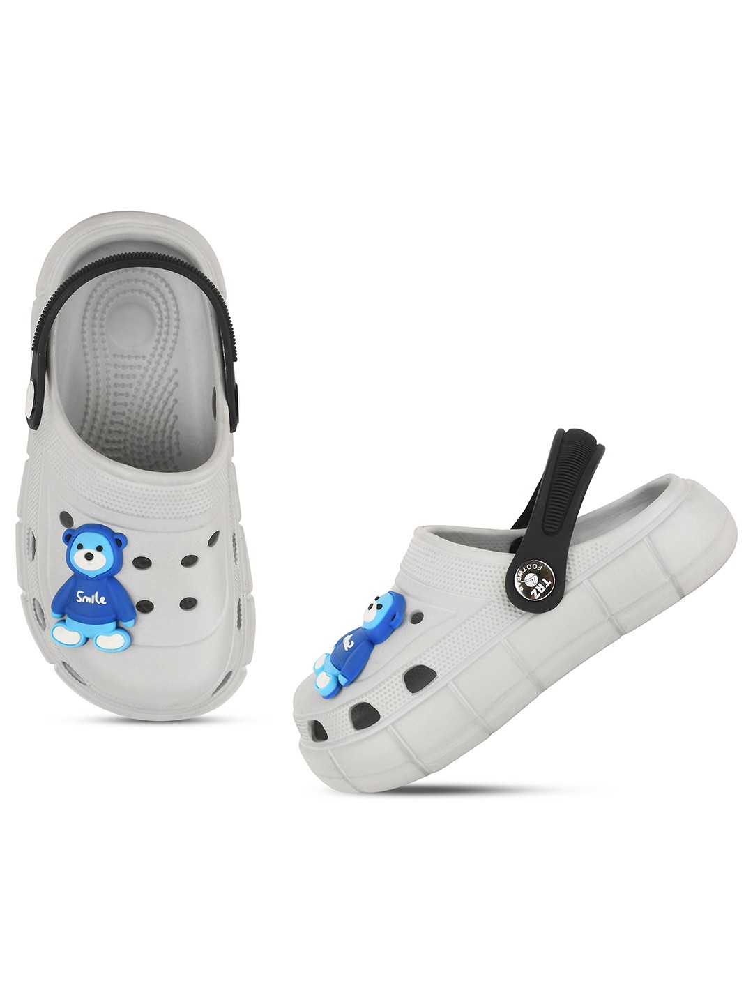 

BAESD Kids Waterproof Clogs, Grey