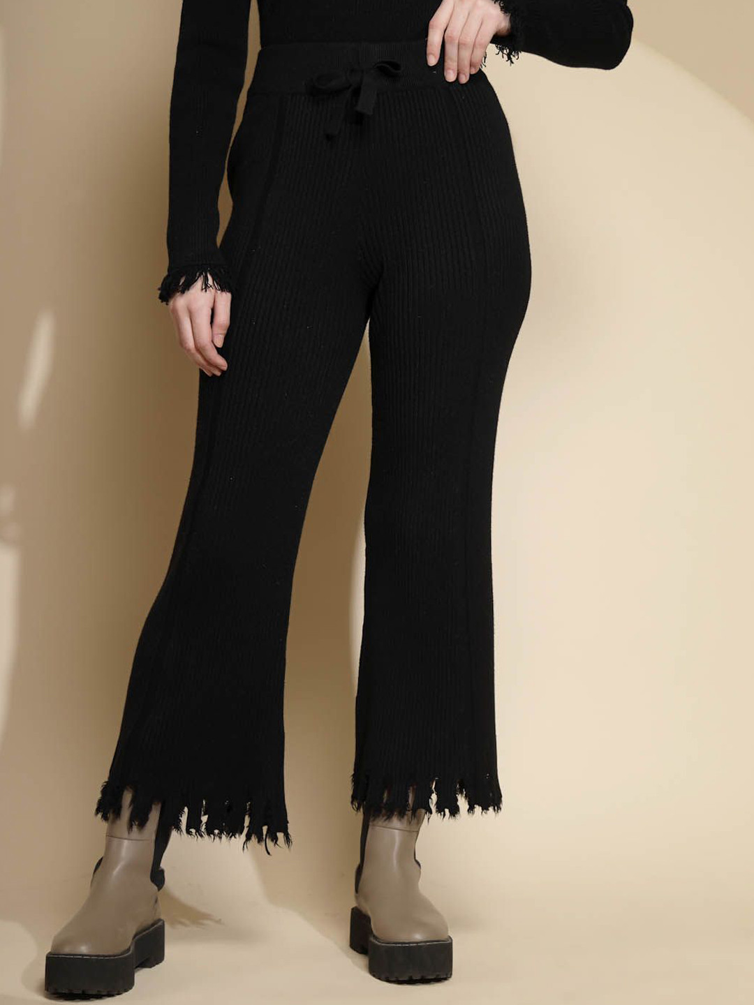 

Global Republic Relaxed Fit Trousers, Black
