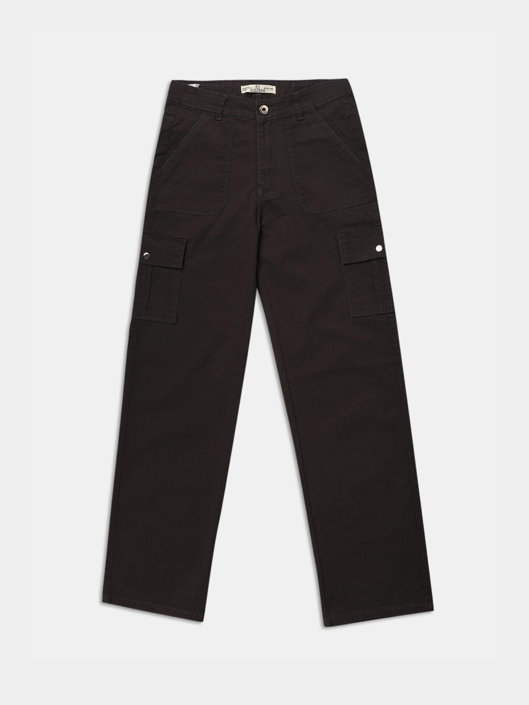 

V-Mart Girls Cargos Trousers, Grey