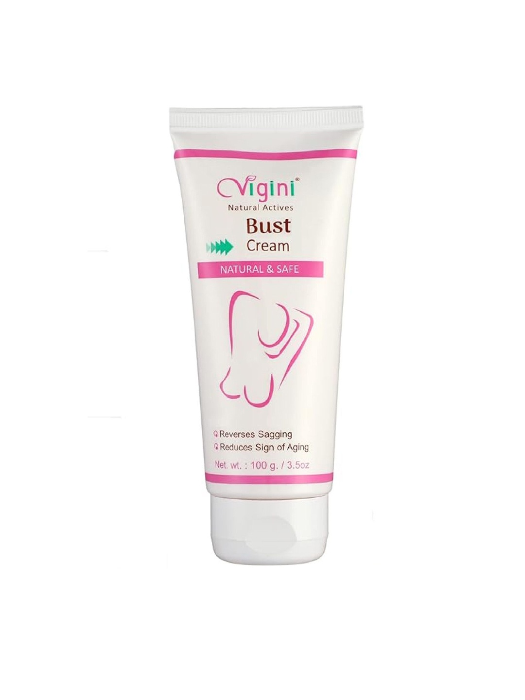 

Vigini Bust Breast Firming Massage Cream Oil Lotion- 100 g, White