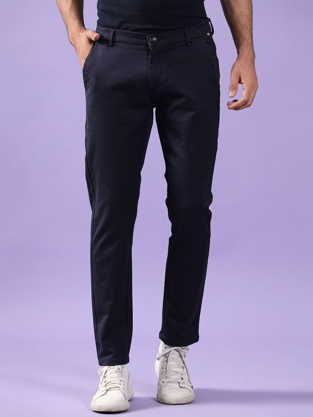 

Tistabene Men Original Chinos Trousers, Navy blue