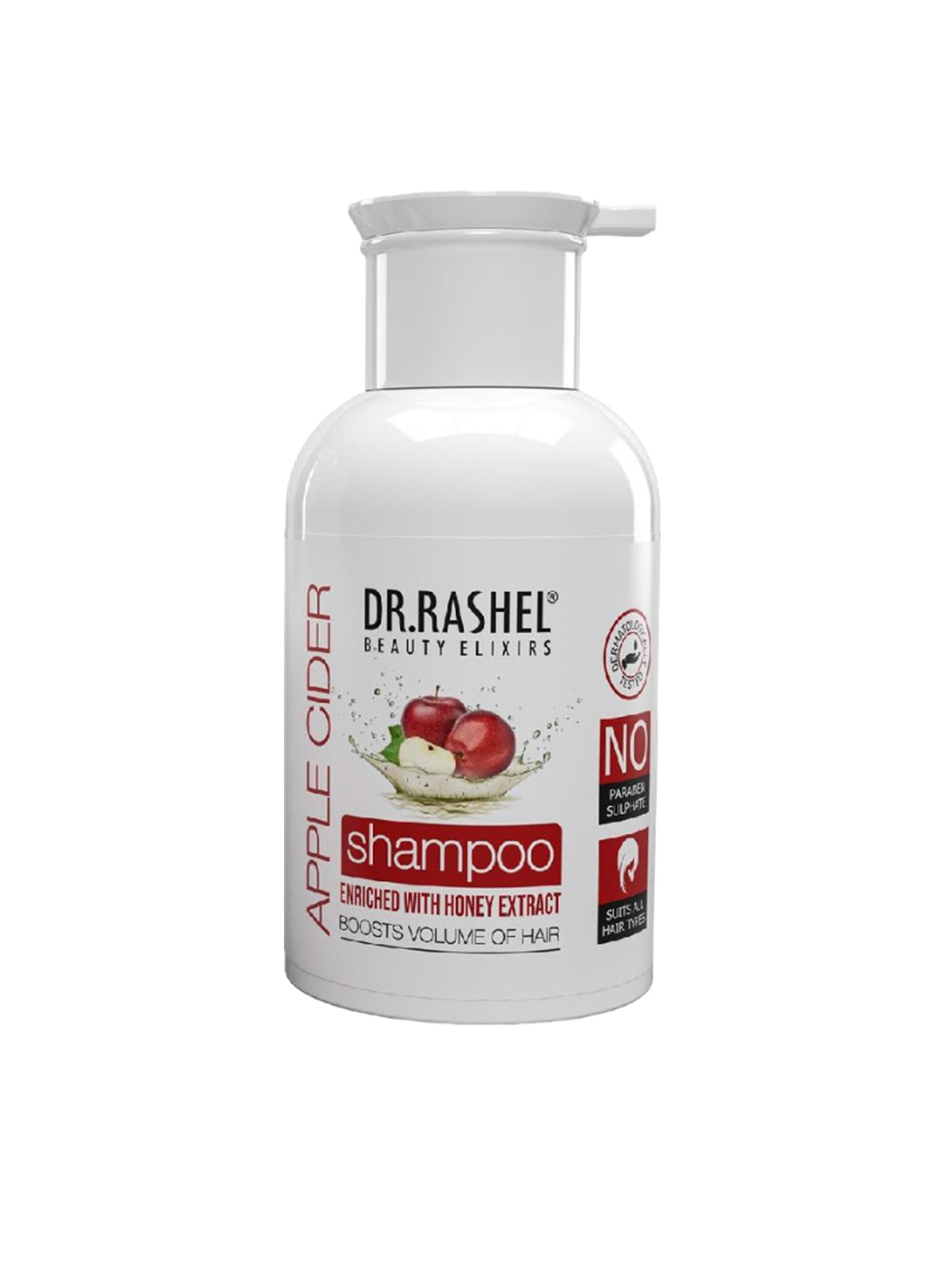 

DR.RASHEL Apple Cider & Honey Extracts Volumizing Shampoo- 250ml, White