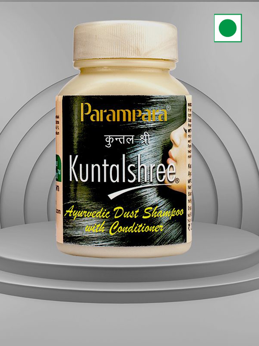 

Parampara Ayurved Kuntal Shree Ayurvedic Dust Shampoo with Conditioner- 200ml, Grey