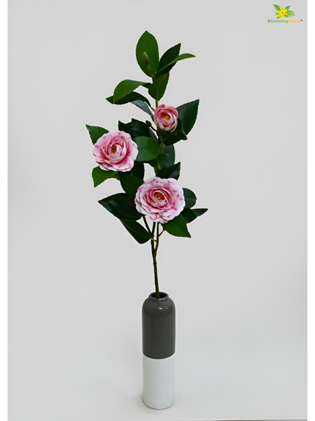 

Blooming Floret Pink 1 Pieces Artificial Flower With Pot