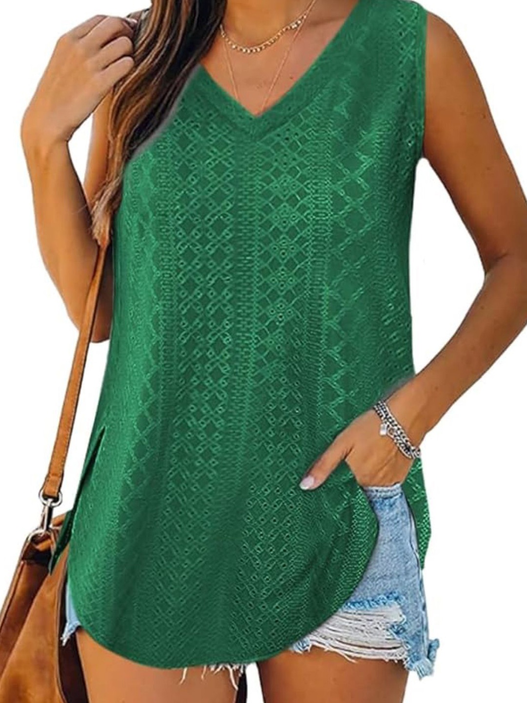 

StyleCast Women Typography Printed Round Neck Top, Green