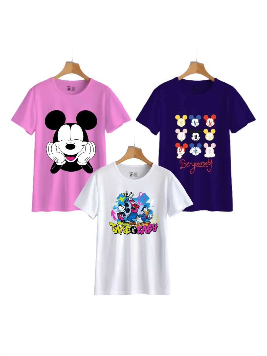 

YK Disney Boys 3 Printed Applique T-shirt, Multi