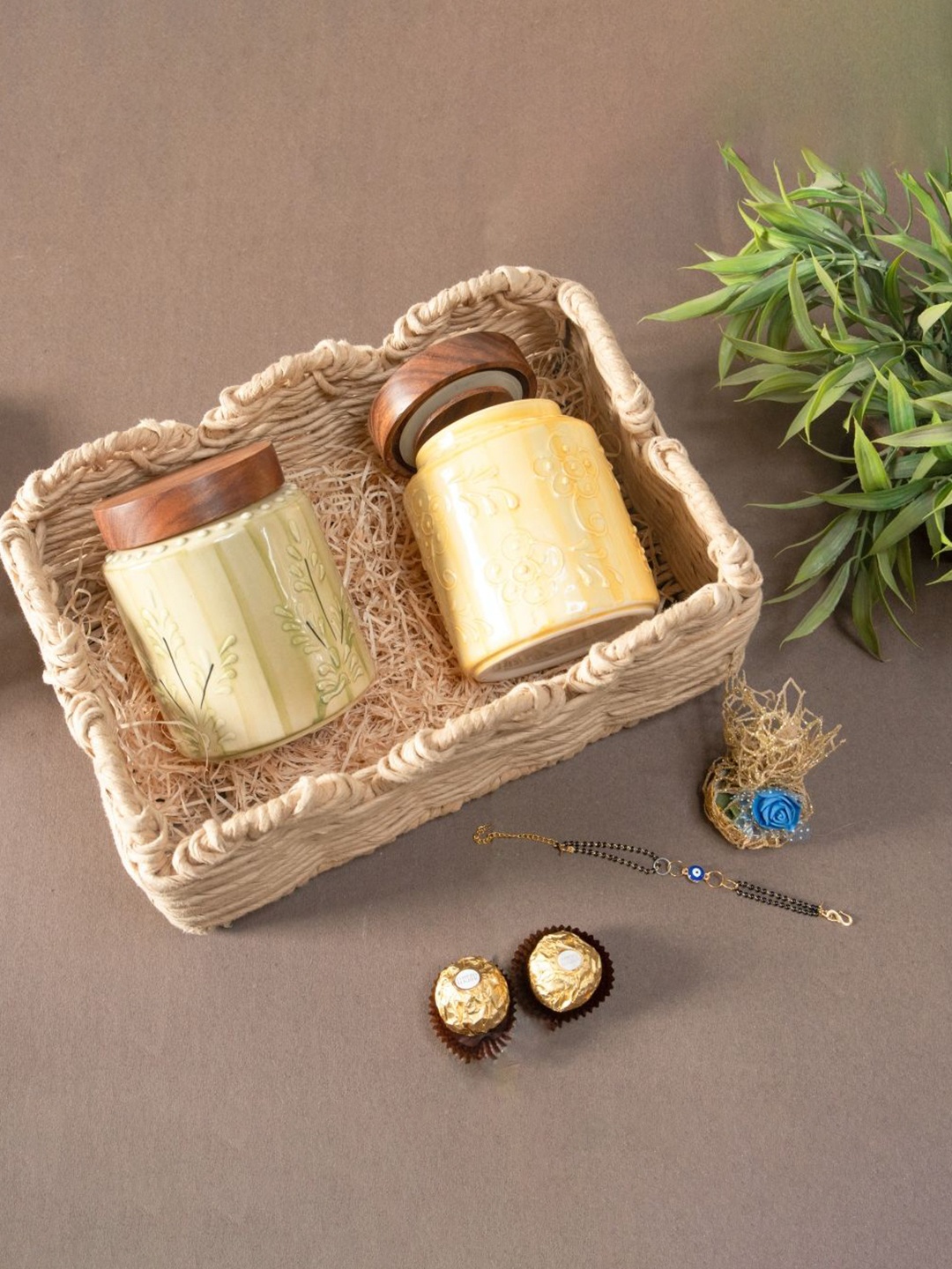 

ArteCasa Family Ties Rakhi Hamper, Beige