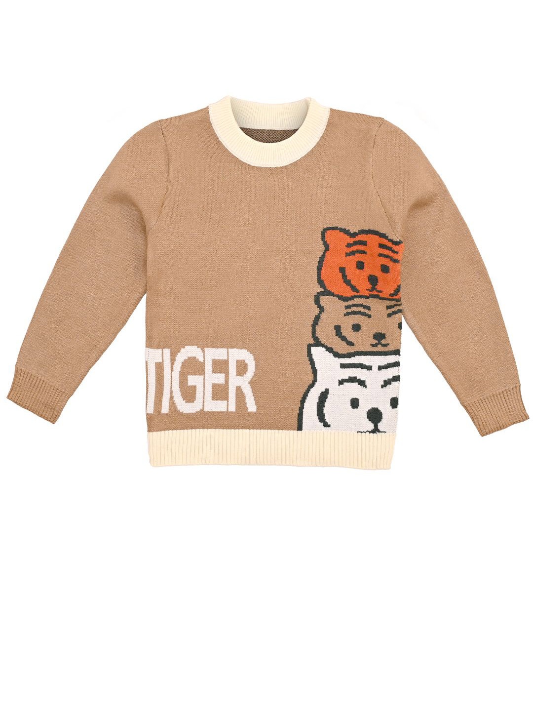 

Bold N Elegant Unisex Kids Humour and Comic Pullover, Brown