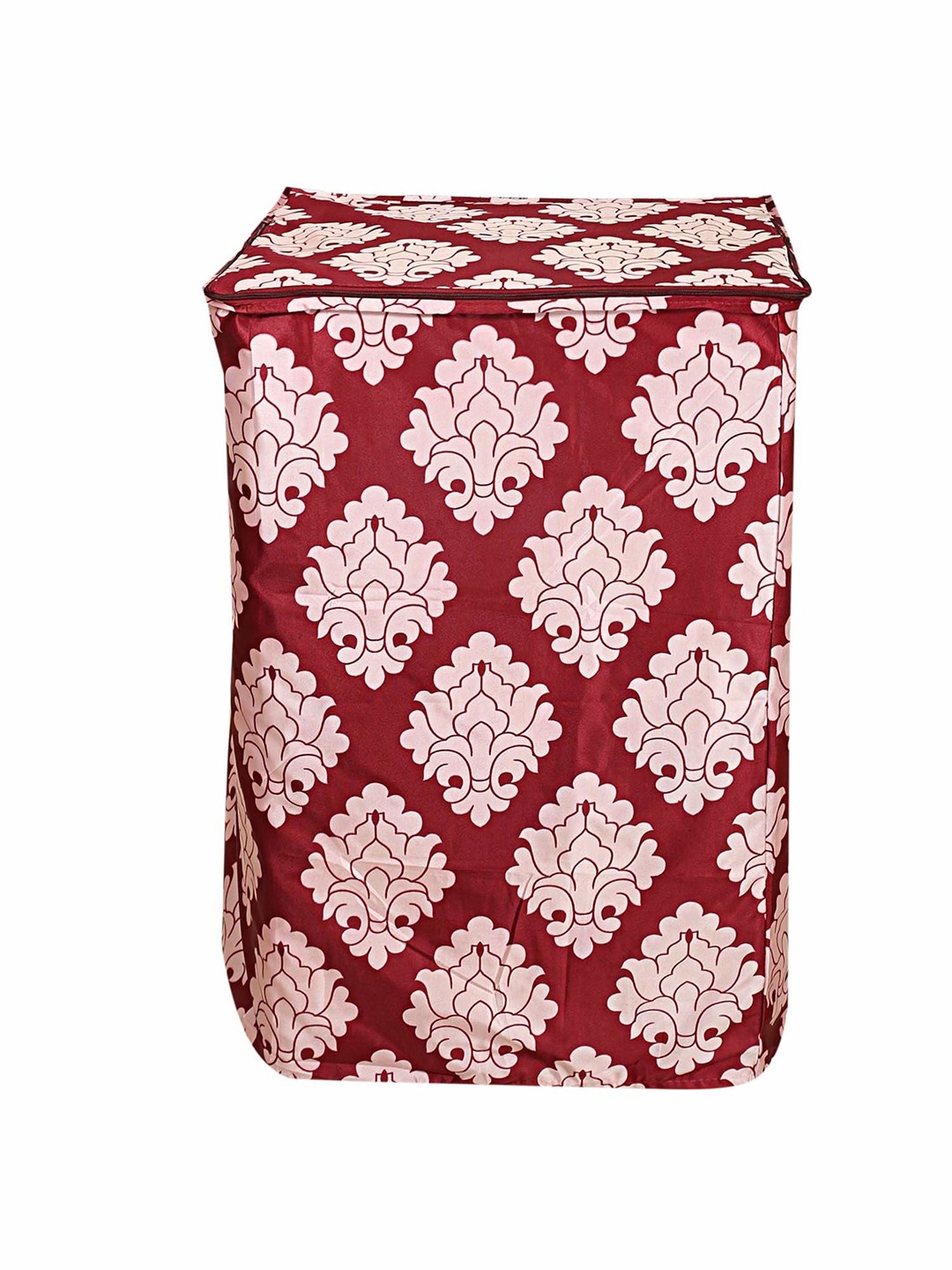 

Kuber Industries Maroon Printed Top Load Washing Machine Cover