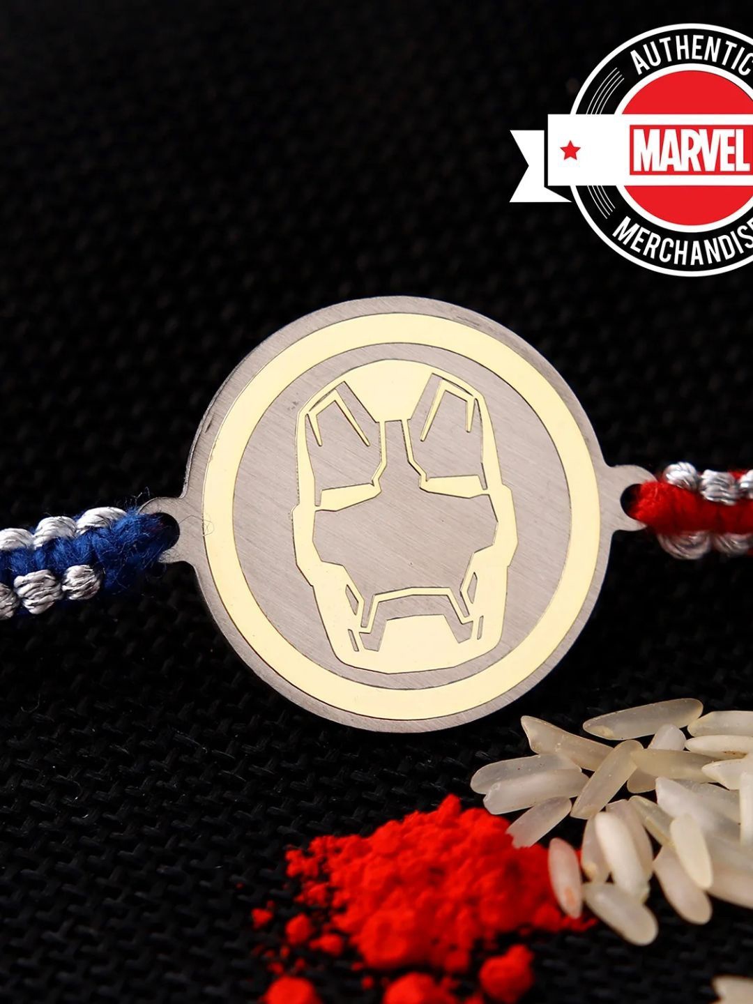 

fnp Trendy Iron Man Rakhi Lumba Rakhis, Brown