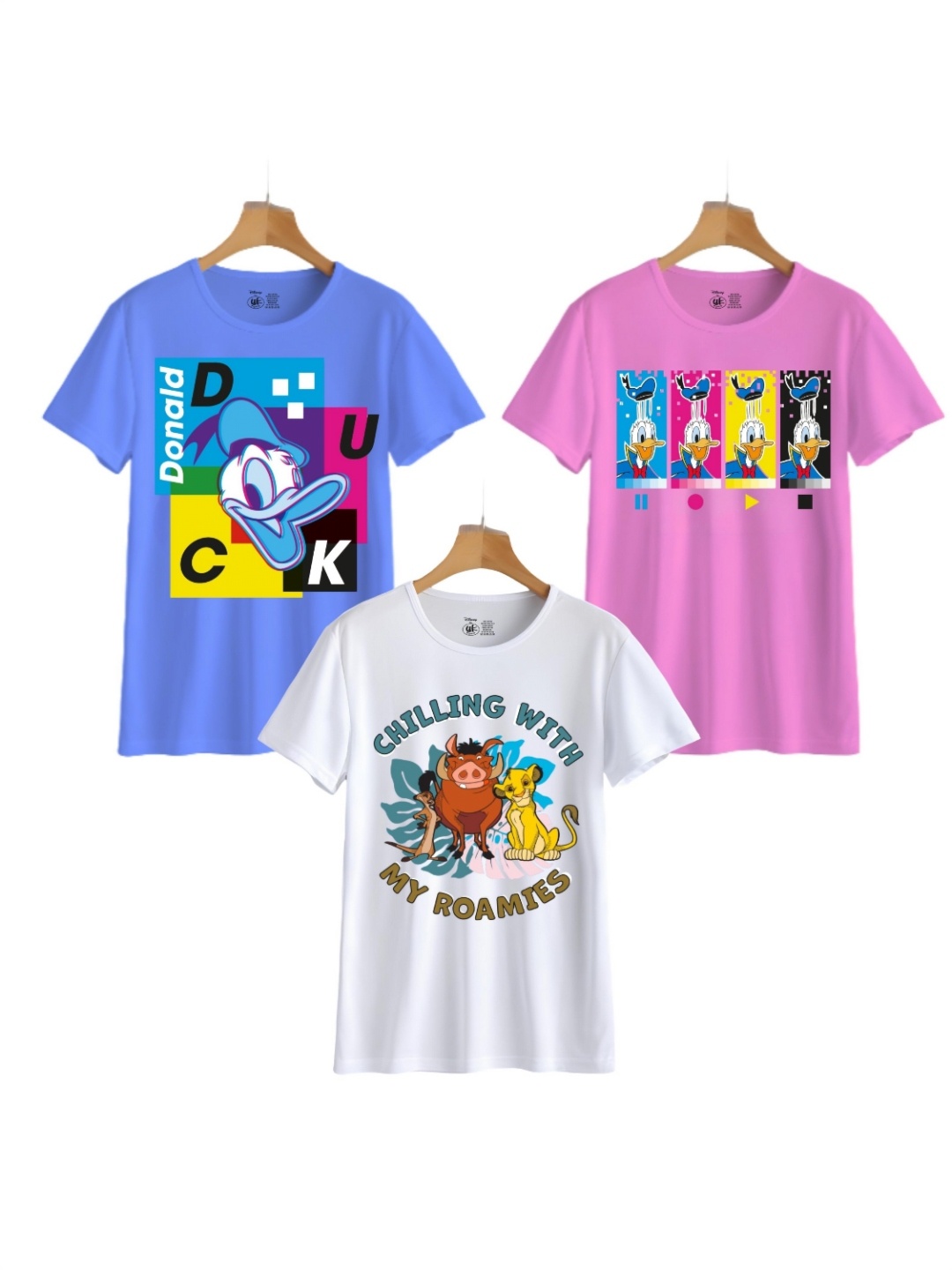 

YK Disney Boys 3 Printed T-shirt, Multi