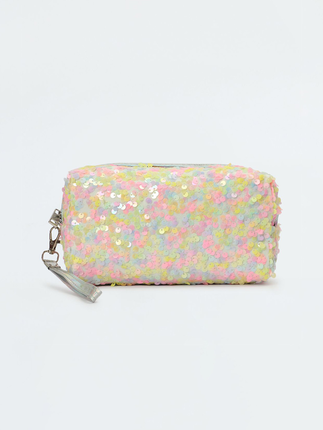 

max Embellished Pouch Travel Accessory, Pink